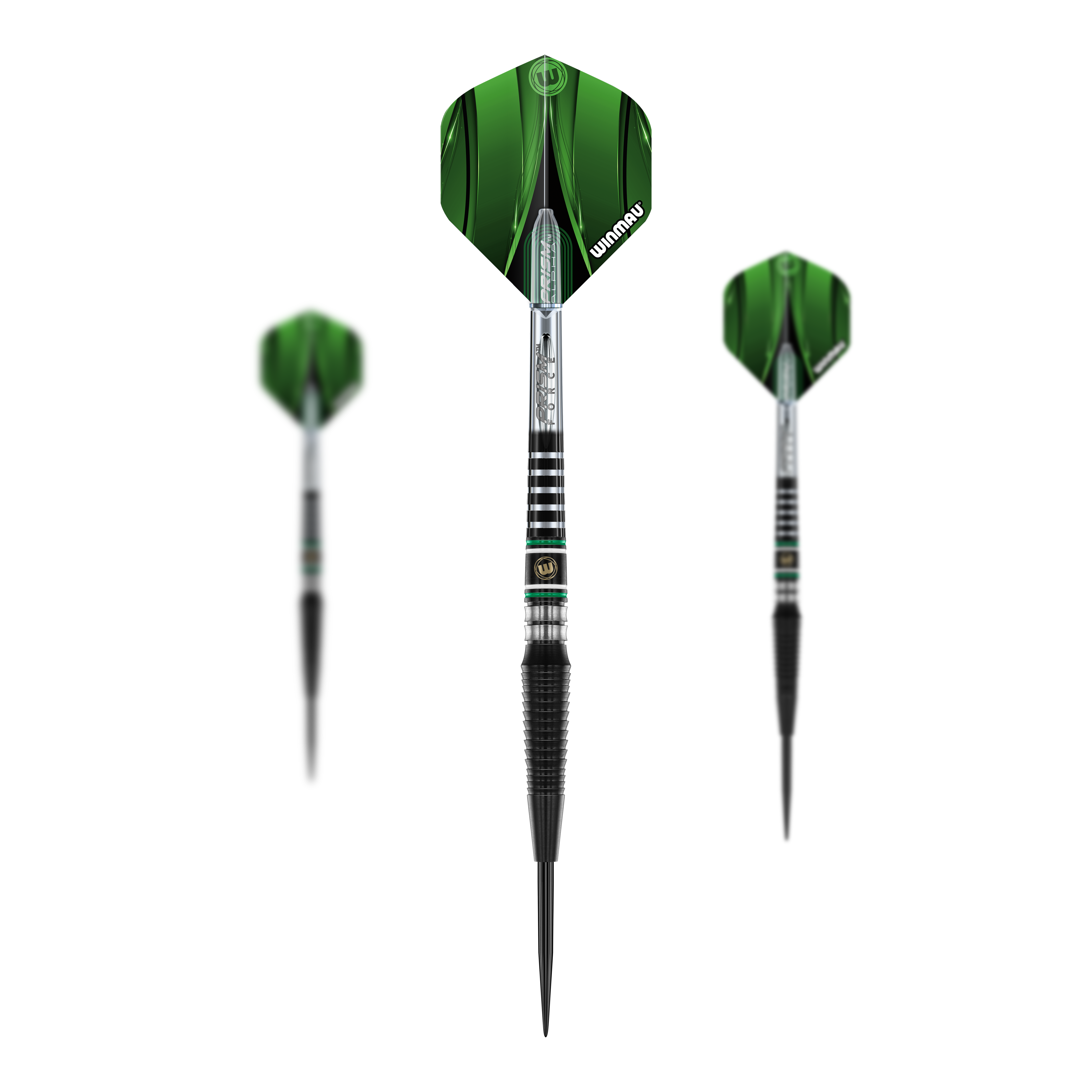 Freccette in acciaio Winmau Sniper Black 2025