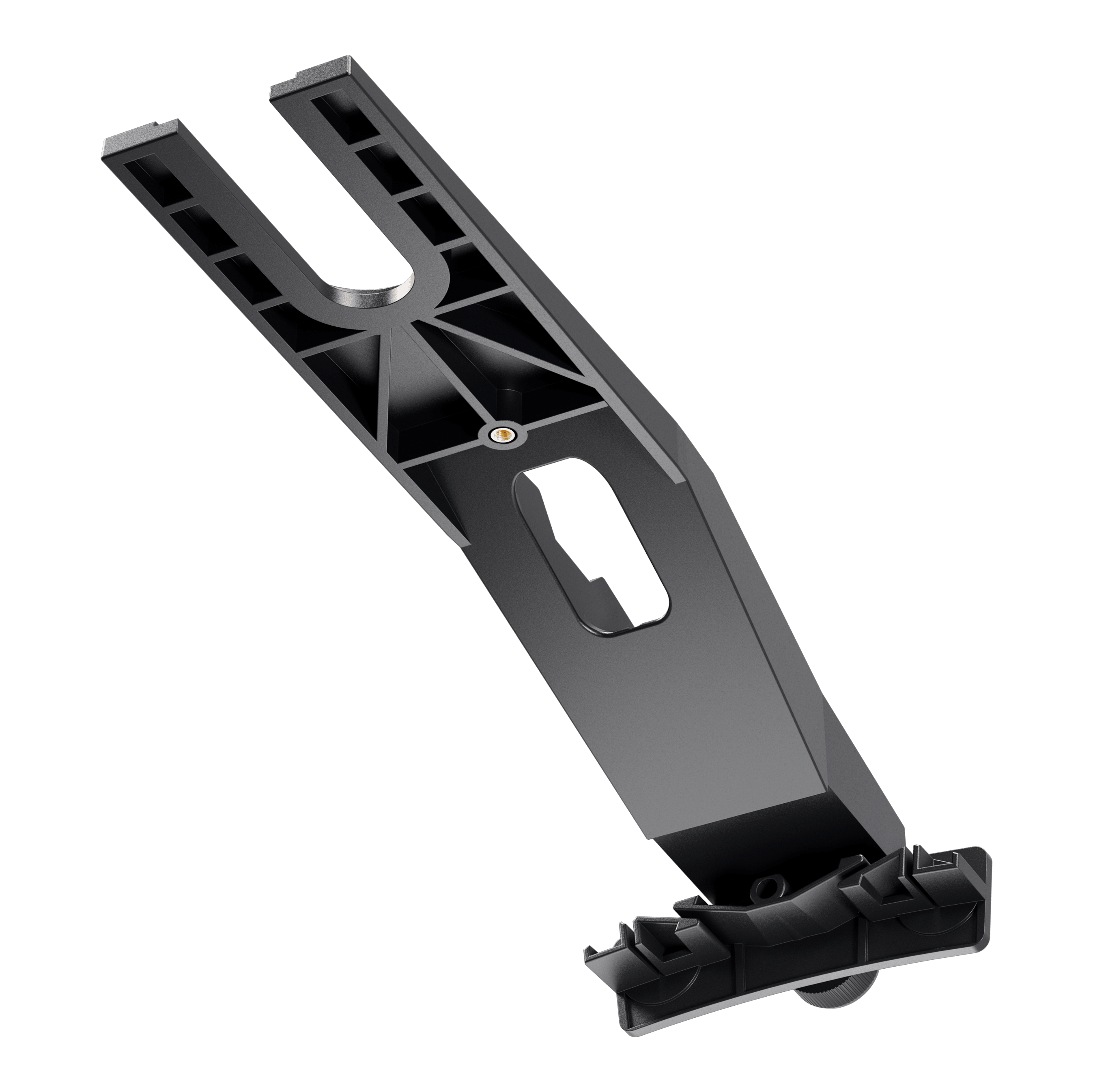 Dargestellt wird der Target OMNI VIRT Kamera Arm. Das Produkt wird zum Anbringen einer Kamera für das Dartspiel verwendet.