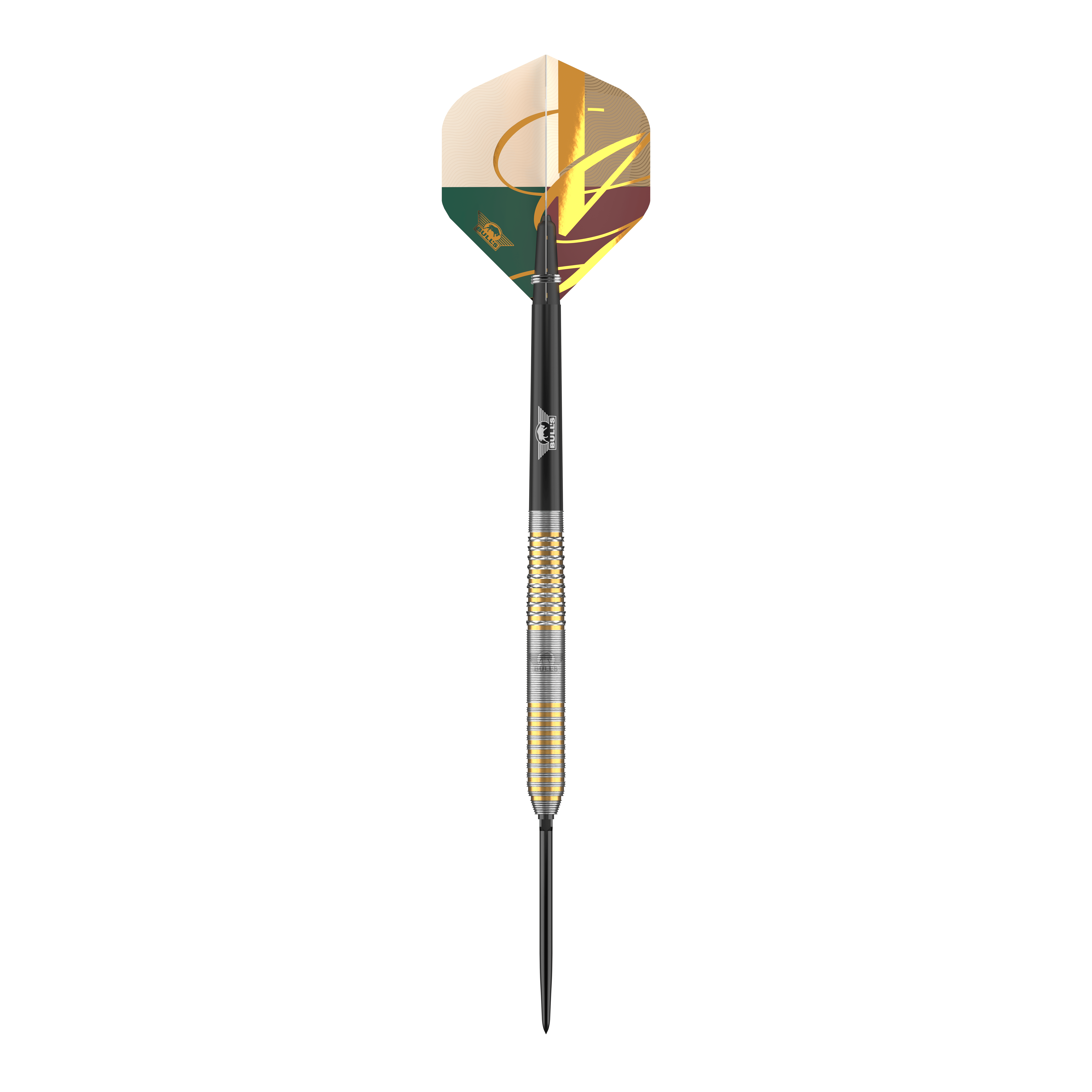 Abgebildet sind die Bulls NL Vintago Ghost Convertible Points Steeldarts. Diese Steeldarts bieten ein spezielles Design mit innovativen Features.
