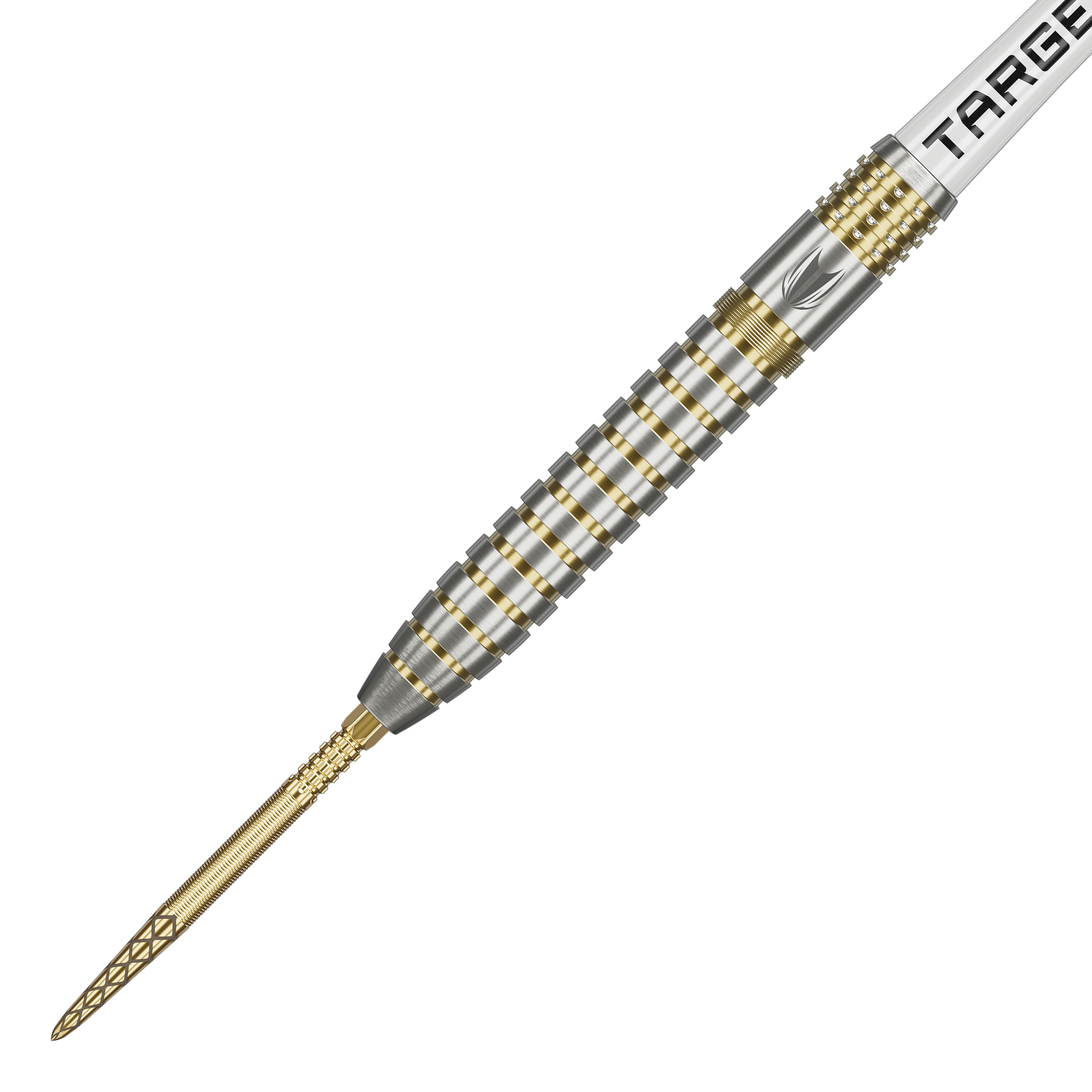 Abgebildet sind die Target Adrian Lewis Showdown Swiss Points Steeldarts. Die Darts haben ein spezielles Swiss Points Design.
