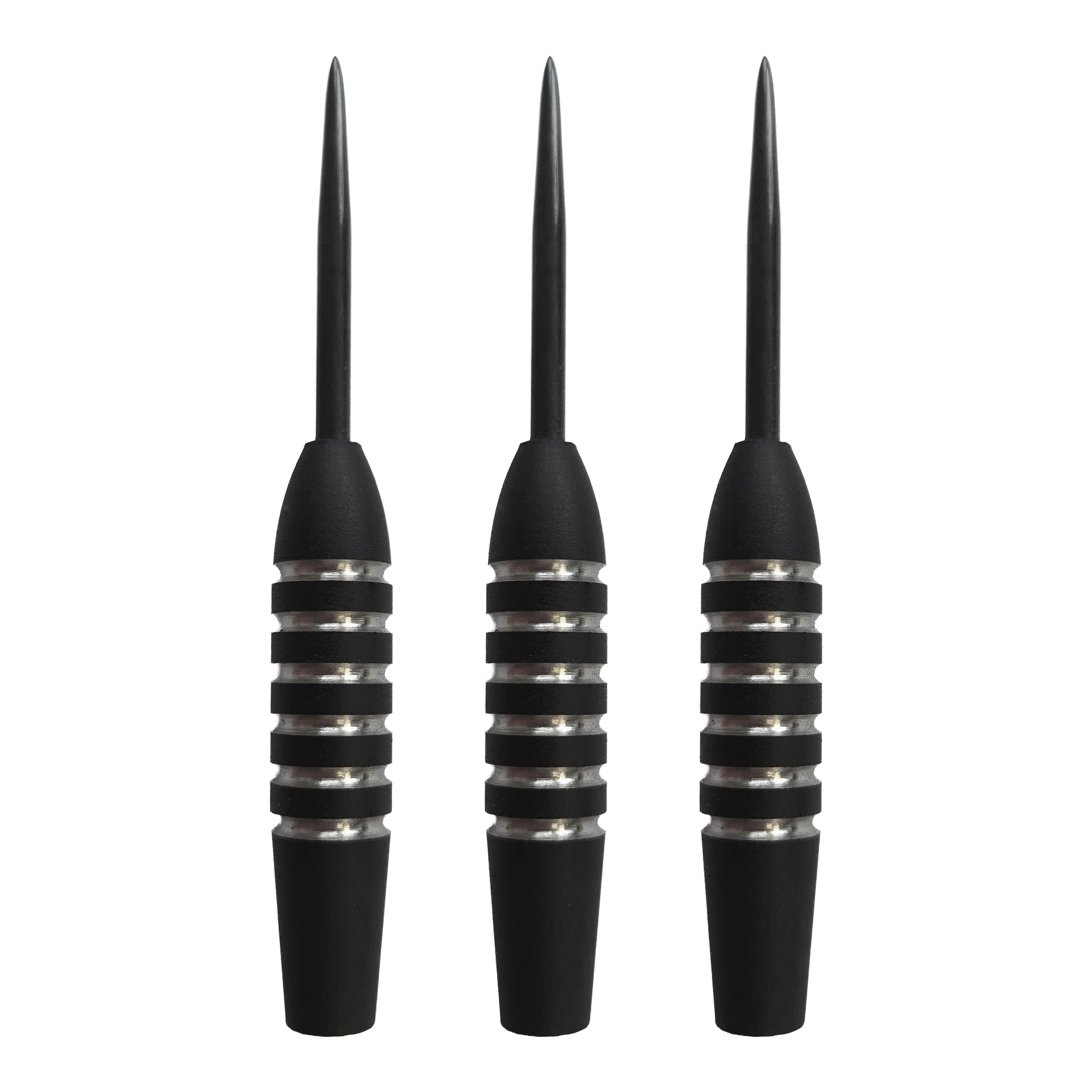 Freccette McDart Void 2 con corpo in acciaio - 23 g Auf dem Bild ist das Set McDart Void 2 Steeldart-Barrels - 23g zu sehen. Es handelt sich um eine Nahaufnahme der Steeldart-Barrels als Set.