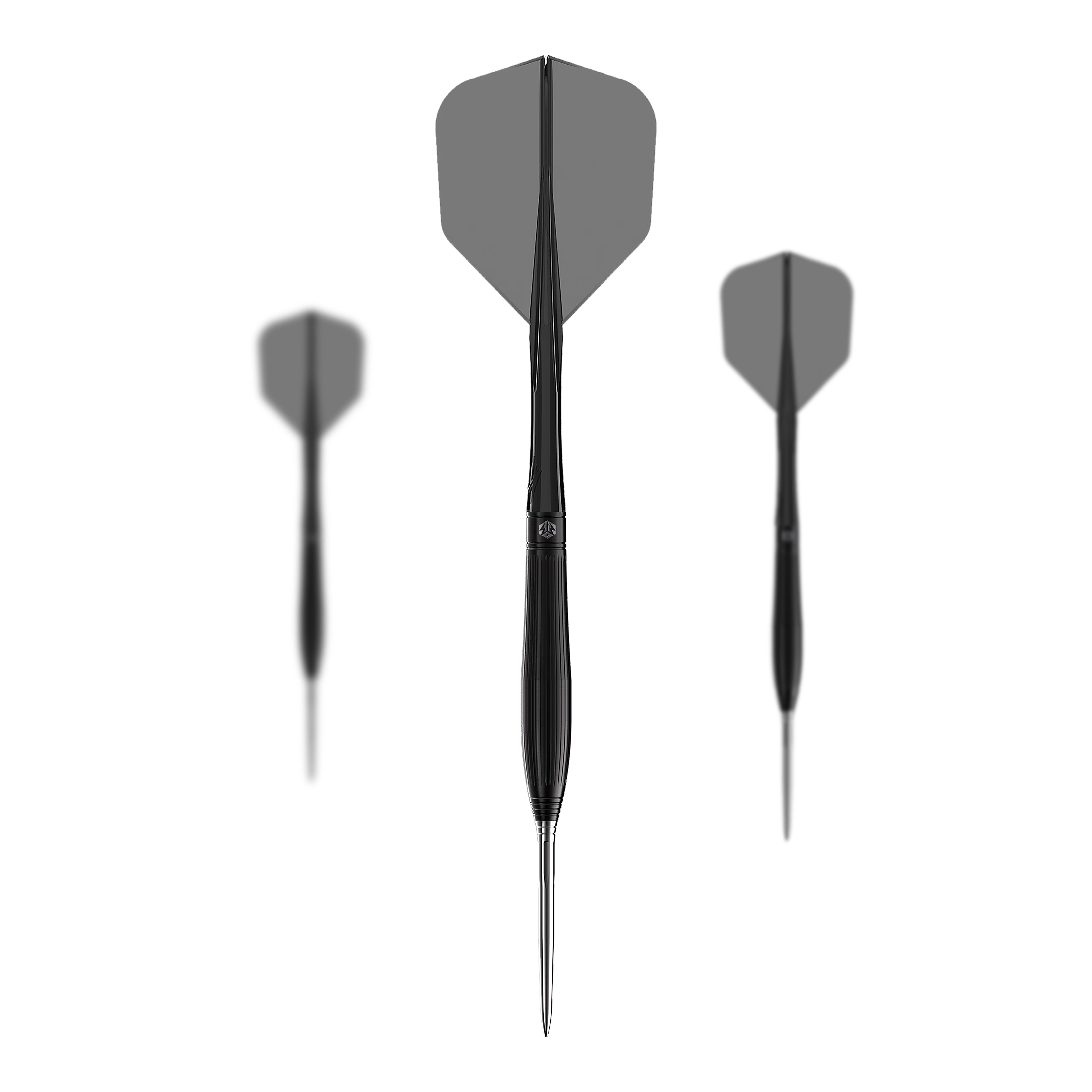 Freccette in acciaio Caliburn Chord C3 - 22,5 g Das Bild zeigt ein Set der Caliburn Chord C3 Steeldarts mit 22,5g. Diese Dartpfeile sind für präzises Spielen entwickelt.