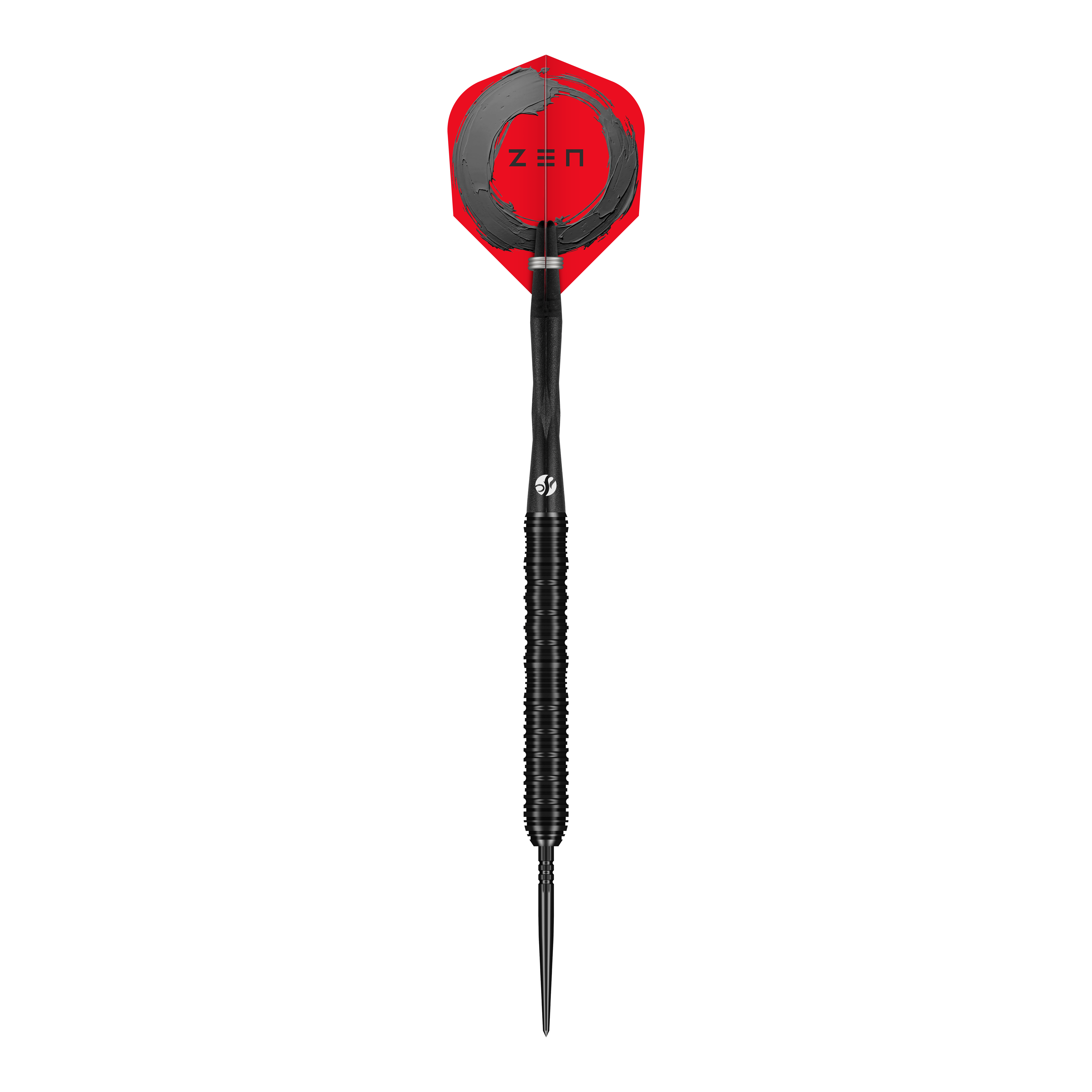 Freccette Shot ZEN Straight Turbo Point in acciaio - 23 g Gezeigt werden die Shot ZEN Straight Turbo Point Steeldarts mit 23g Gewicht. Sie sind ideal für Spieler, die Wert auf Balance und Präzision legen.