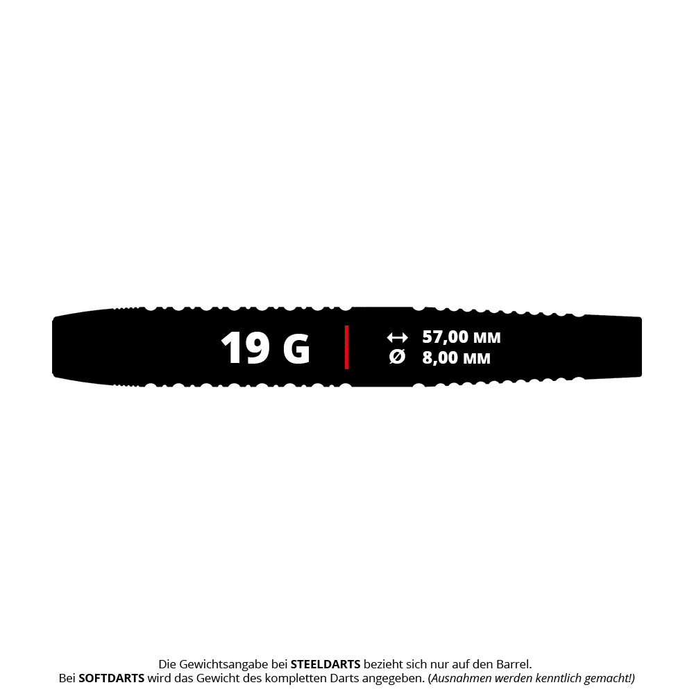 Freccette morbide Target Luke Littler in ottone - 19 g Auf dem Bild sind die Target Luke Littler Brass Softdarts - 19g abgebildet. Diese Softdarts sind ideal für Dartspieler und Fans von Luke Littler.