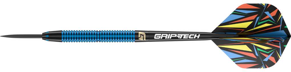 Freccette in acciaio GOAT Athlete Blue Brass - 12 g