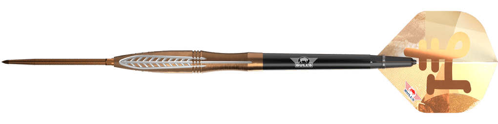 Freccette in acciaio convertibili Bulls NL Bronzo Flux