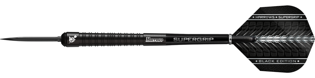 Freccette in acciaio Harrows Supergrip 90 Black Edition Quick Point
