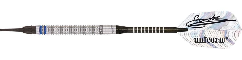 Freccette morbide Gary Anderson Natural Phase 3 di Unicorn World Champion - 18g