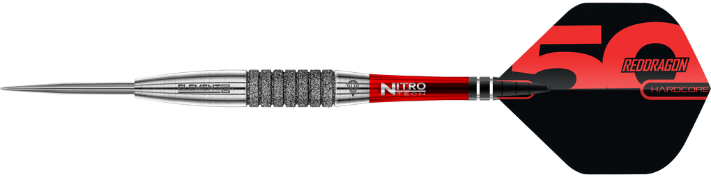 Red Dragon 50 Year Collection Element 6 C Steel Darts - 25 g