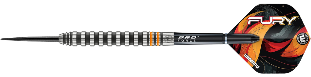 Freccette in acciaio Winmau Fury - 22 g