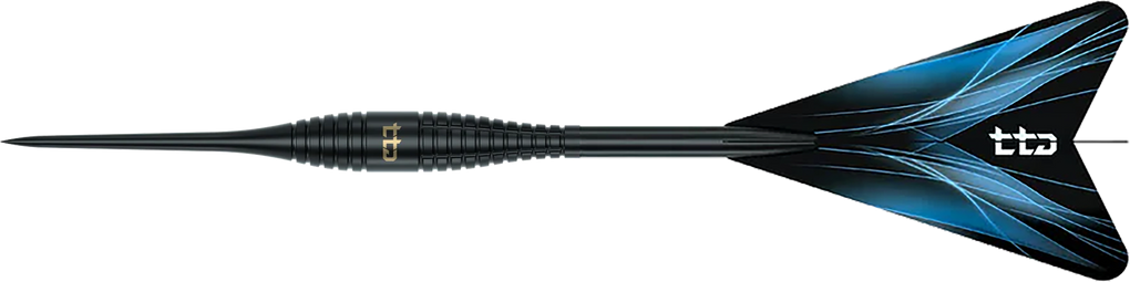 Caliburn TTD Complete Titanium T2 Freccette in acciaio nere - 6 g