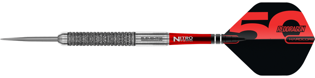 Red Dragon 50 Year Collection Element 6 B freccette in acciaio - 24 g