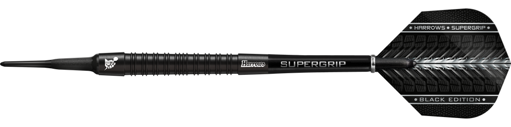 Freccette morbide Harrows Supergrip Black Edition