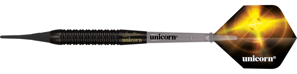 Freccette morbide in ottone nero Unicorn Gary Anderson - 18 g
