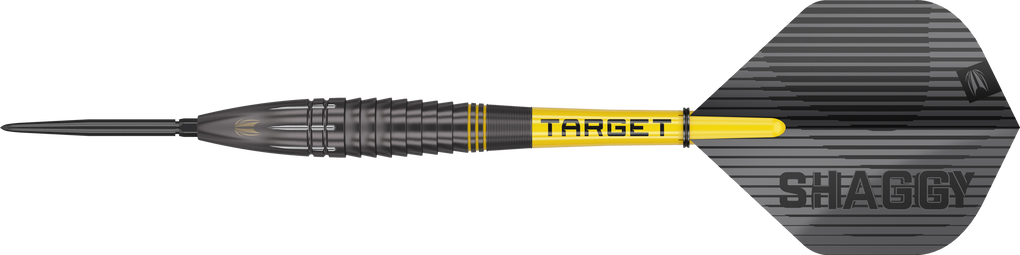Freccette in acciaio Target Scott Williams Shaggy Black Swiss Point