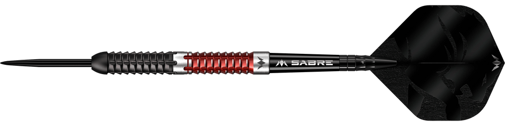 Freccette Mission Llew Bevan Black Red Electro Steel - 23 g