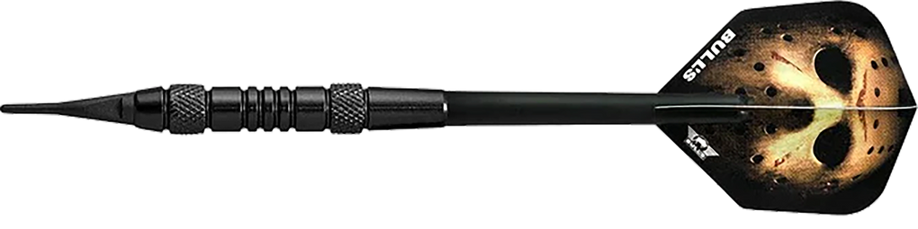 Freccette morbide Bulls NL Thriller in ottone nero - 18 g