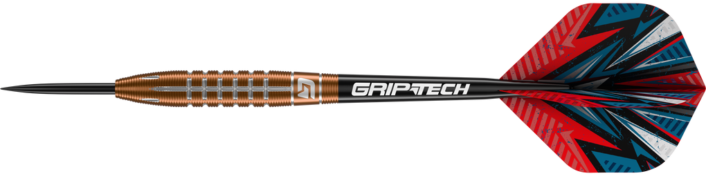 Freccette in acciaio al tungsteno GOAT Quarterback V2 - 24 g