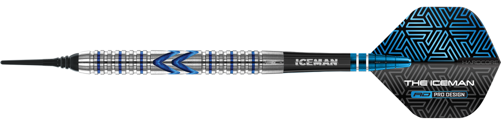 Freccette morbide Red Dragon Gerwyn Price Iceman Midnight Edition - 20 g