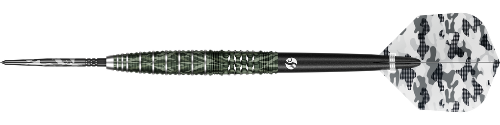 Freccette in acciaio Shot Camo Ghillie Turbo Point - 23 g