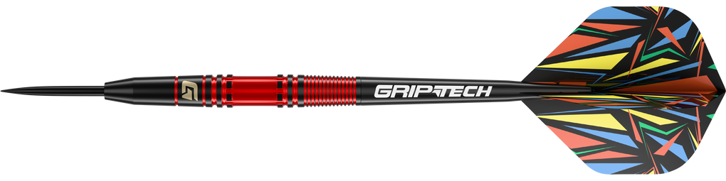 Freccette in acciaio GOAT Athlete in ottone rosso - 11 g