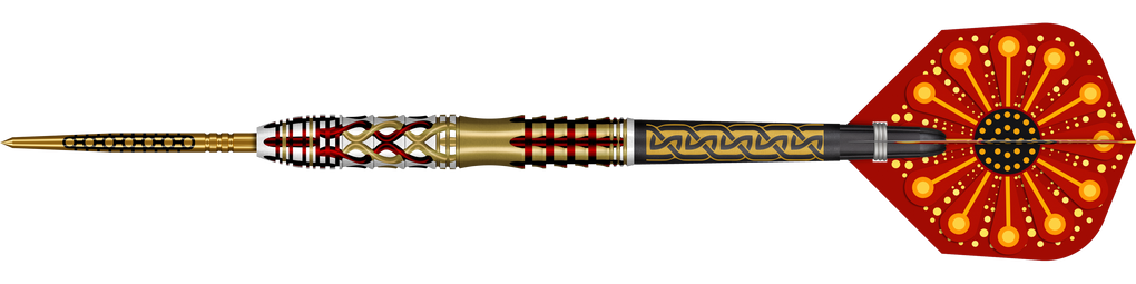 Freccette in acciaio Shot Goths Alaric Turbo Point - 23 g