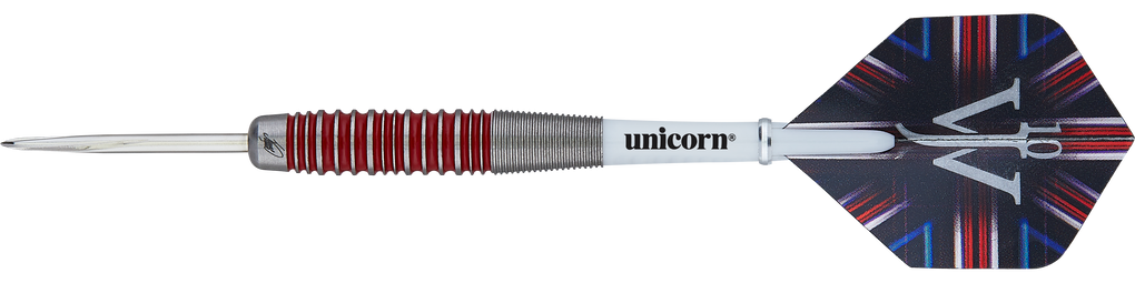 Unicorn The Machine James Wade Freccette in acciaio al 90%.