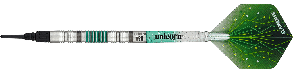 Freccette morbide Unicorn T90 Core XL verdi