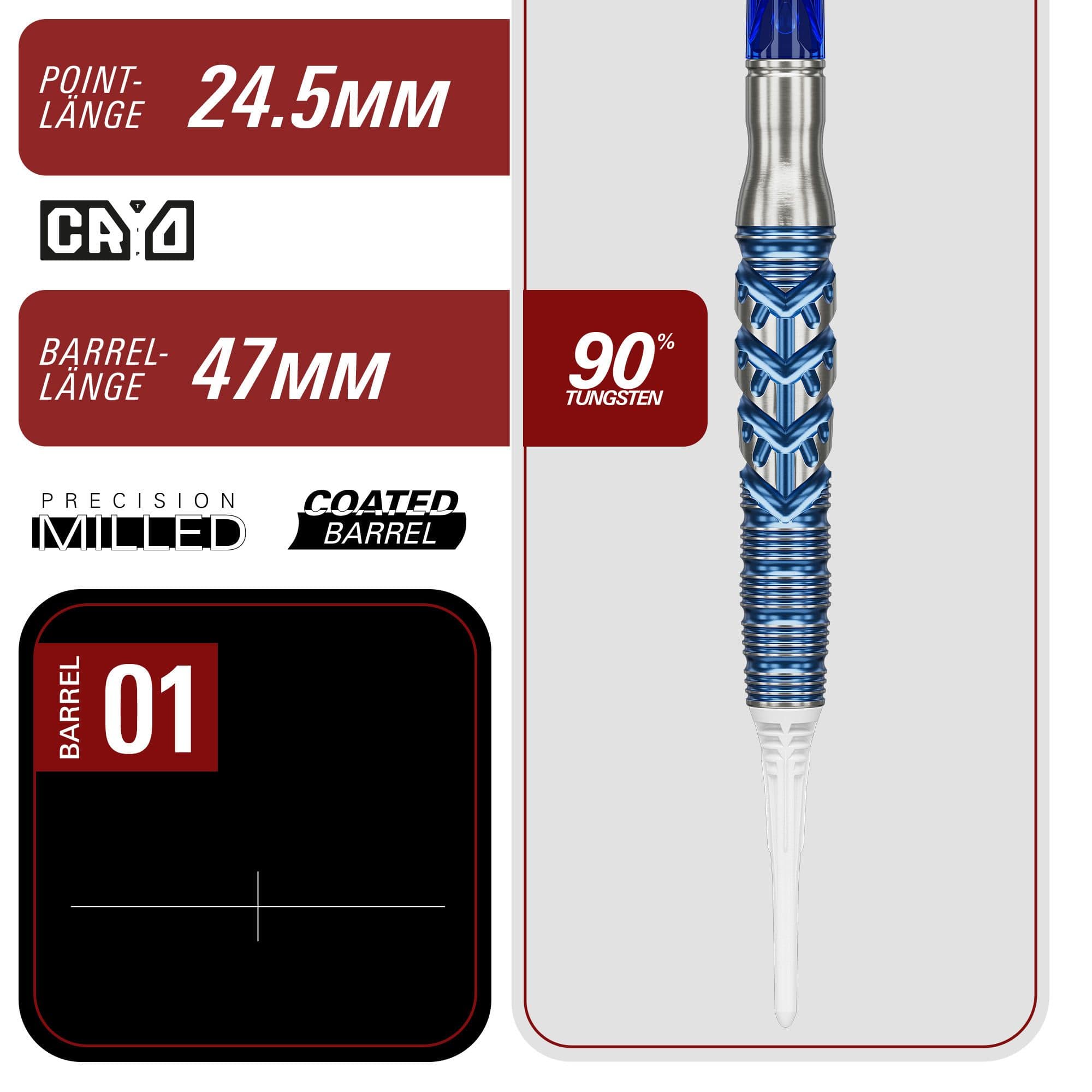 Freccette morbide Target Japan Sereno GEN3 - 21 g
