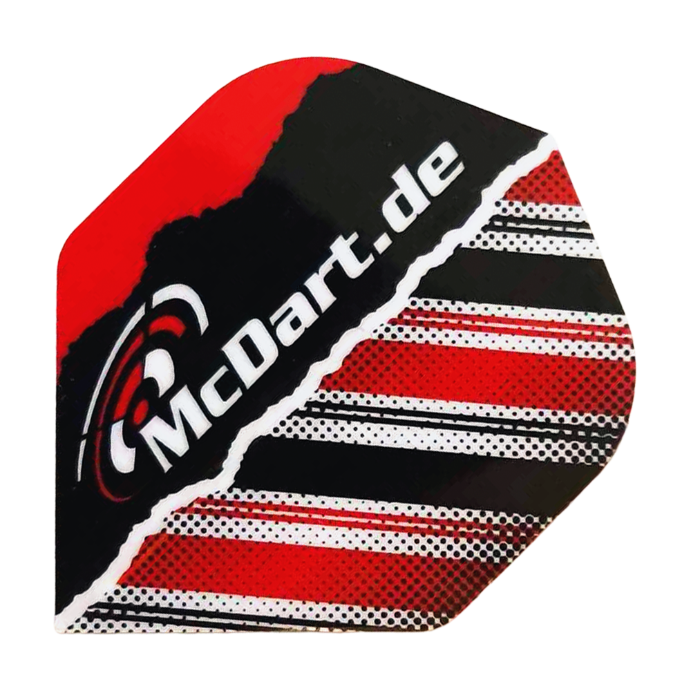 Voli standard McDart Design V7 Abgebildet sind die McDart Design V7 Standard Flights. Die Flights eignen sich für Dartpfeile.