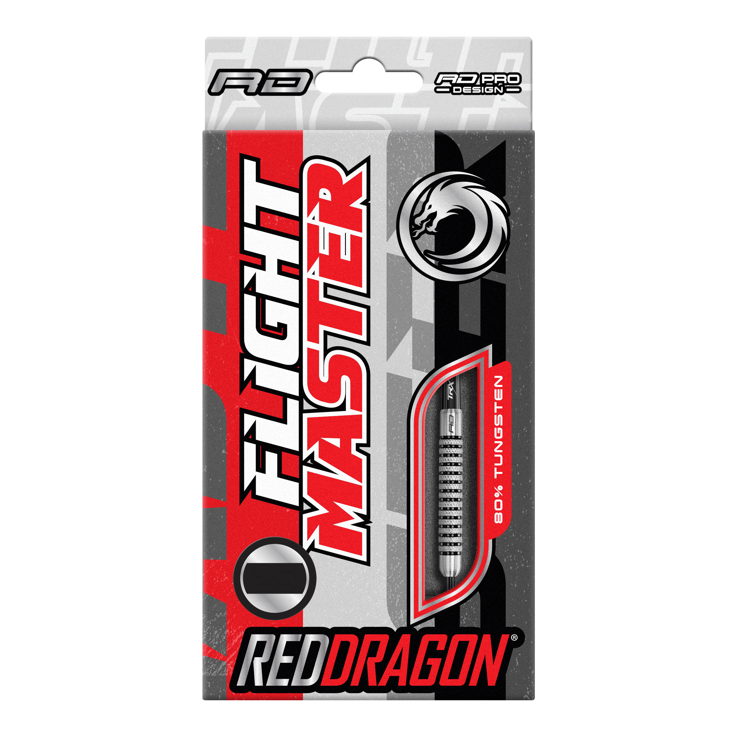 Red Dragon Flightmaster Fury 2 freccette in acciaio - 25 g Abgebildet ist Red Dragon Flightmaster Fury 2 Steeldarts - 25g. Der Dart besticht durch sein modernes Design und seine robuste Verarbeitung.