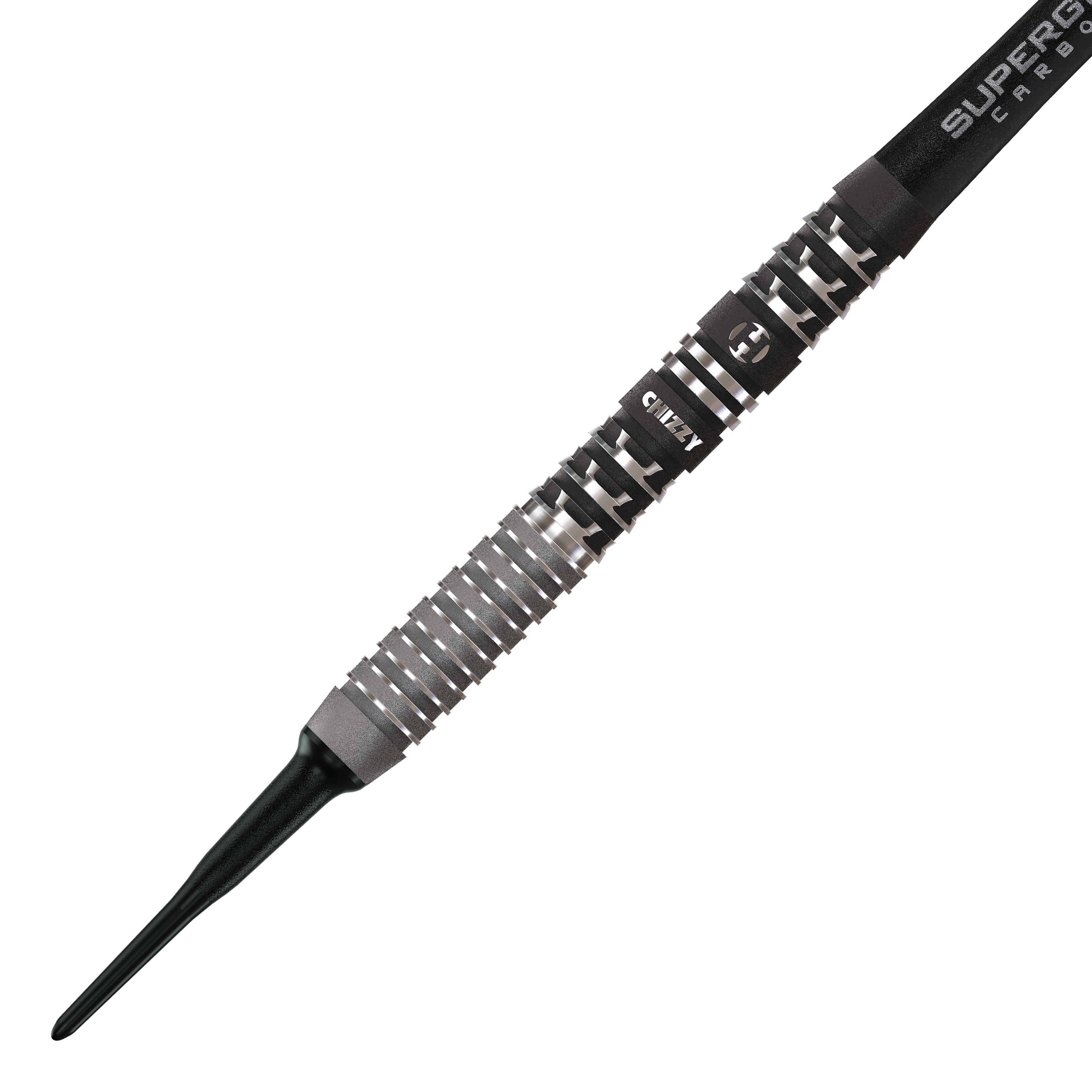 Freccette morbide Dave Chisnall Chizzy Series 4 di Harrow Das Bild zeigt die Harrows Dave Chisnall Chizzy Series 4 Softdarts. Dies sind spezielle Softdarts, entworfen für präzises Werfen.