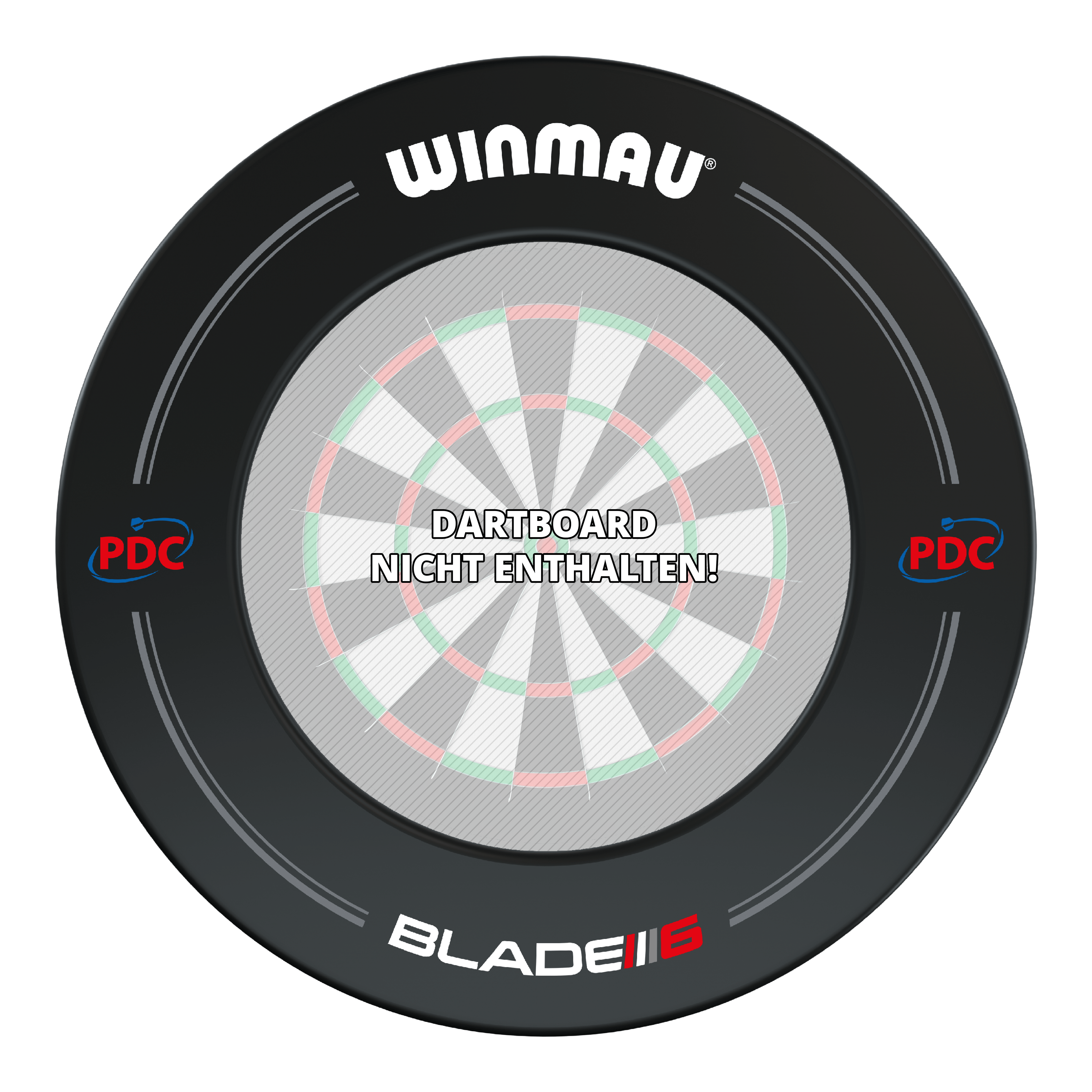 Cornice per freccette Winmau PDC - nera