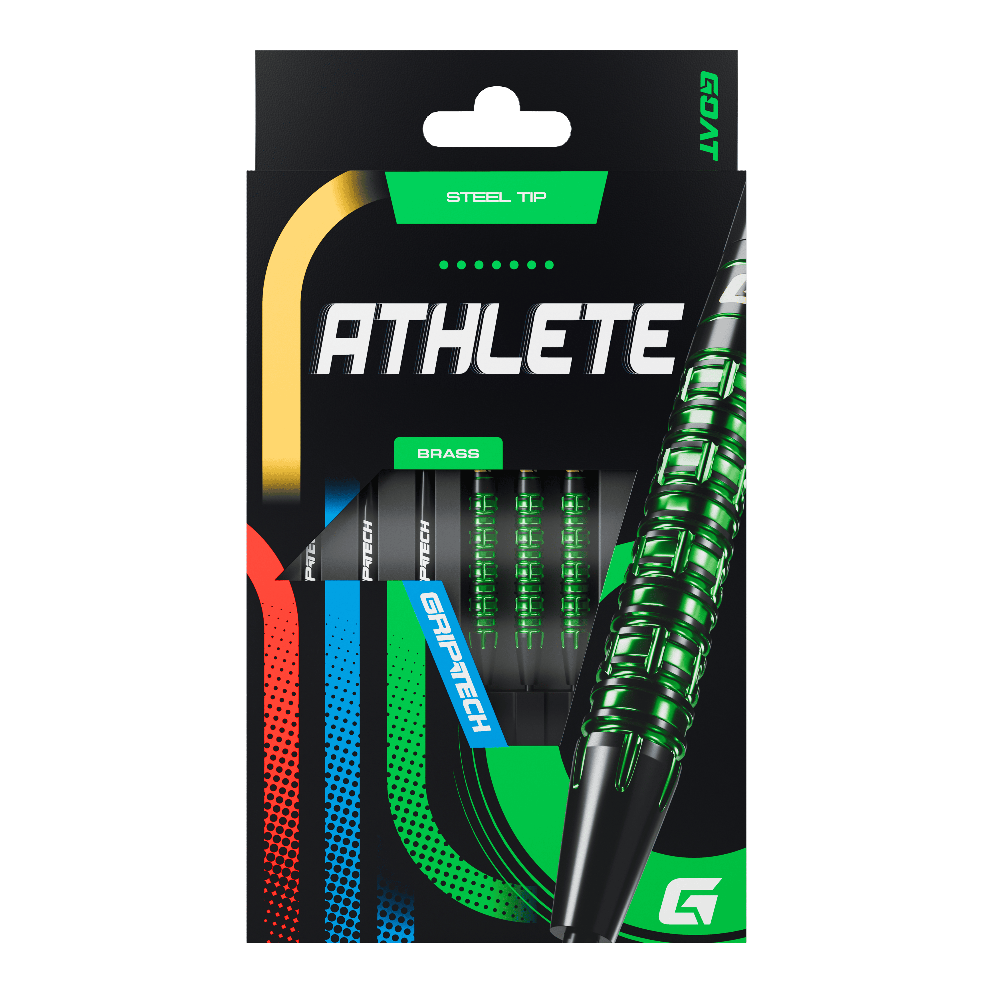 GOAT Atleta Green Brass Steeldarts - 10g