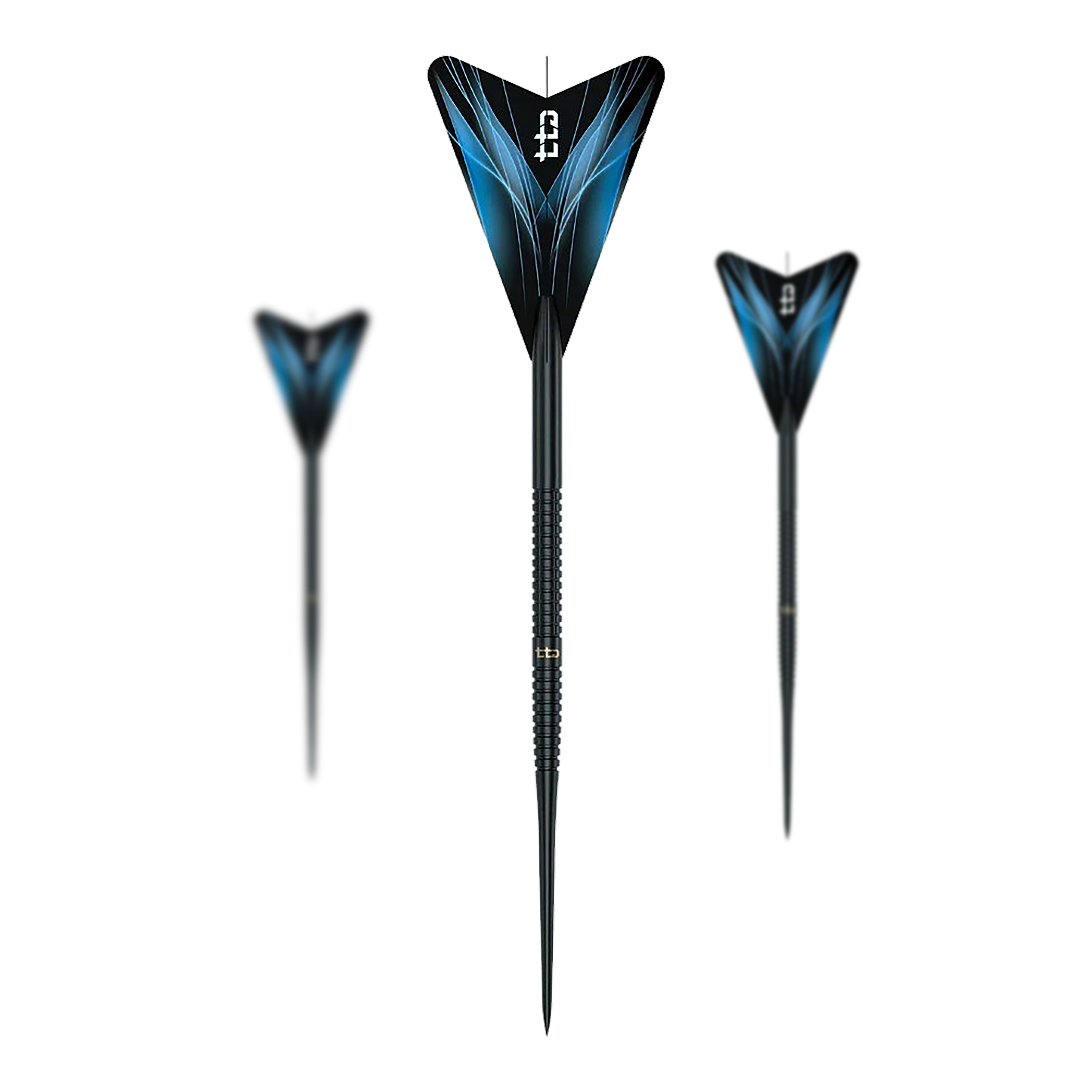 Caliburn TTD Complete Titanium T1 Black Steeldarts - 5 g Abgebildet sind die Caliburn TTD Complete Titanium T1 Black Steeldarts - 5g. Die Darts haben ein schwarzes Design und wiegen 5g.