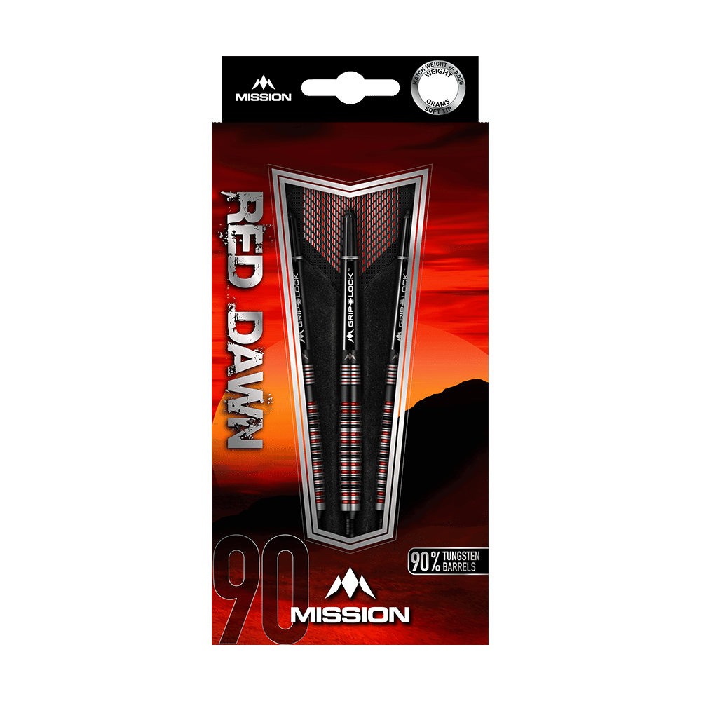 Freccette morbide Mission Red Dawn modello 3 - 20g