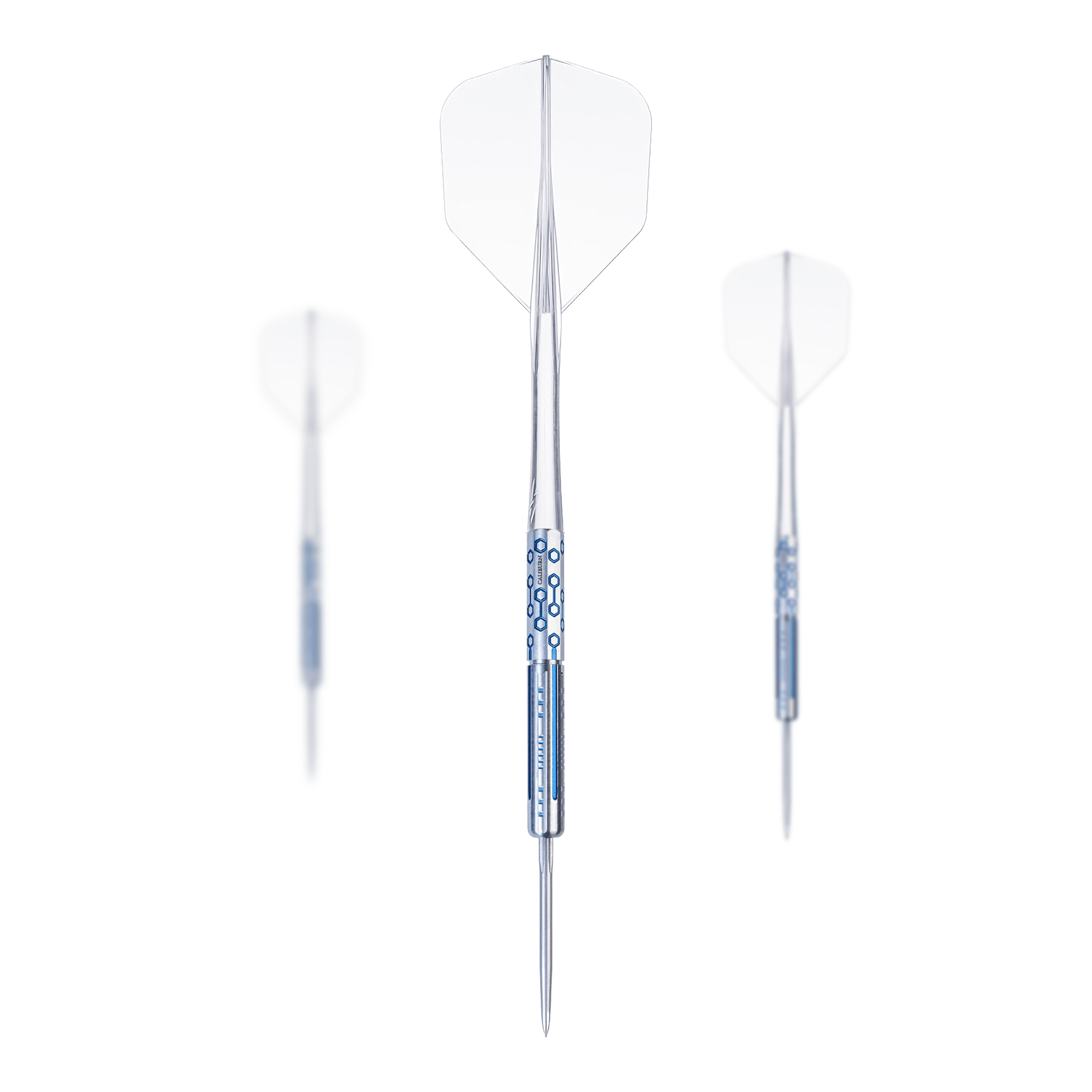 Caliburn Starships Series Demeter Steeldarts - 23 g Dieses Bild präsentiert das Set Caliburn Starships Series Demeter Steeldarts mit einem Gewicht von 23g. Perfekt für Dartfans und Sammler.