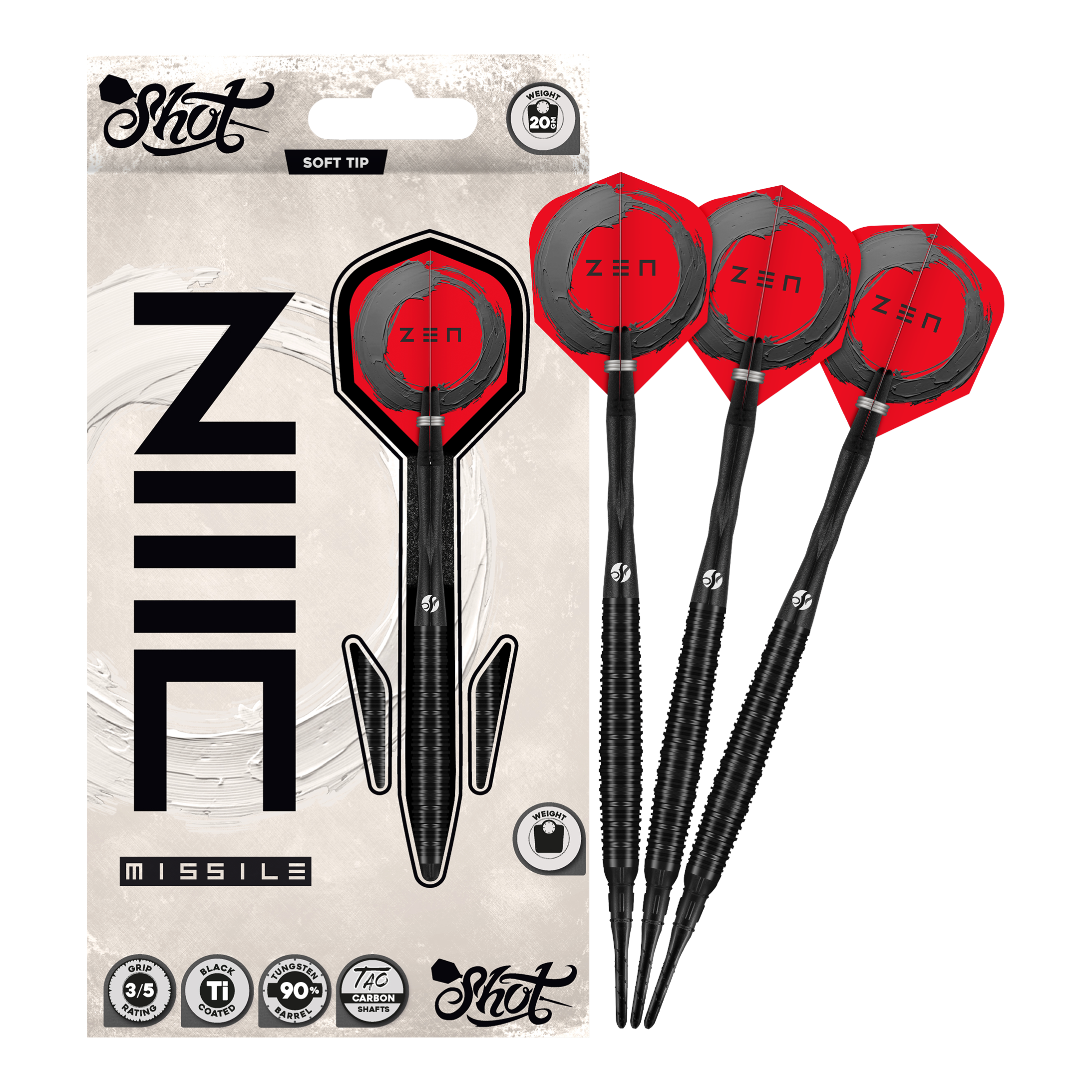 Freccette morbide Shot ZEN Missile - 20 g