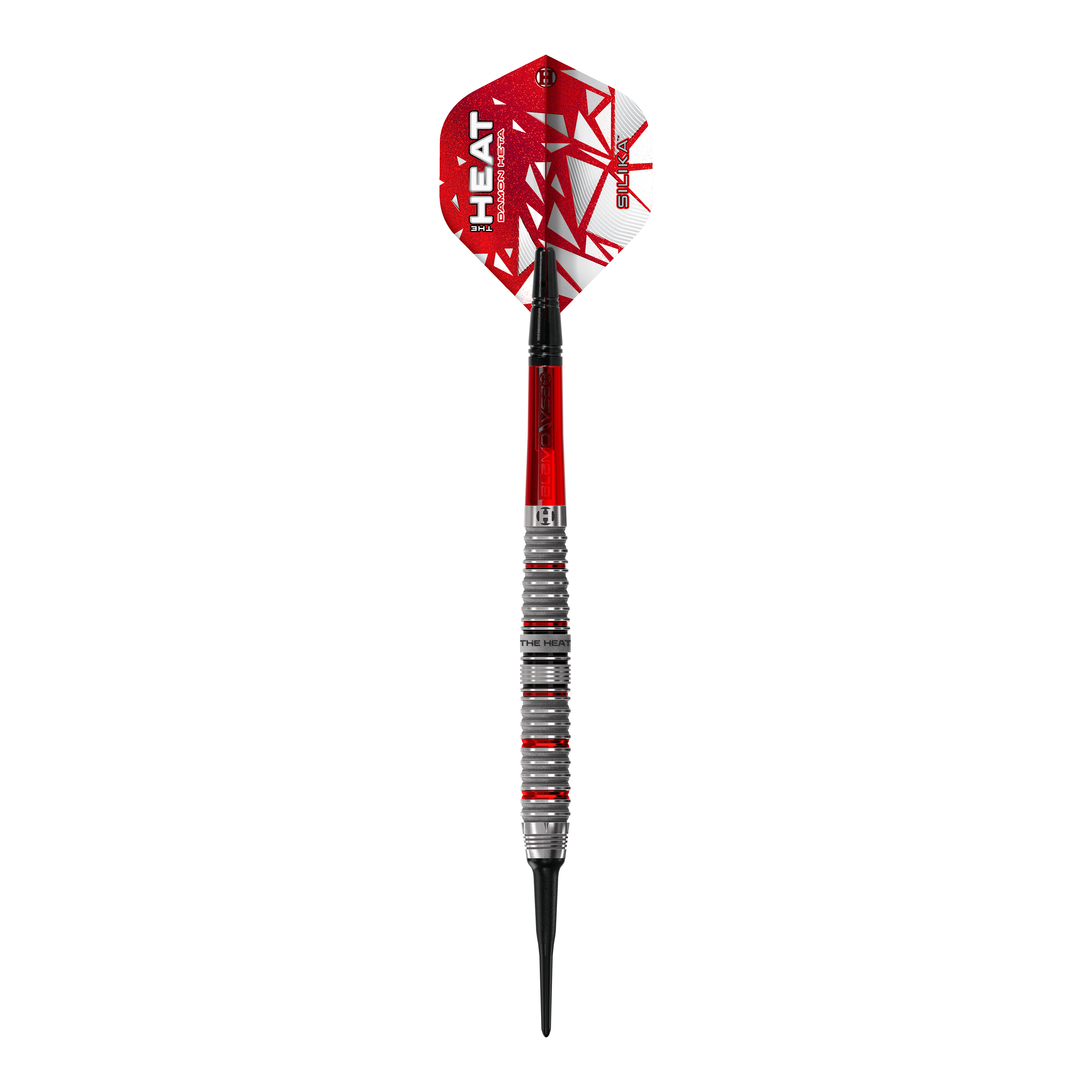 Freccette morbide Damon Heta Series 4 di Harrow Abgebildet sind die Harrows Damon Heta Series 4 Softdarts. Diese Softdarts bieten eine gute Balance und Präzision.