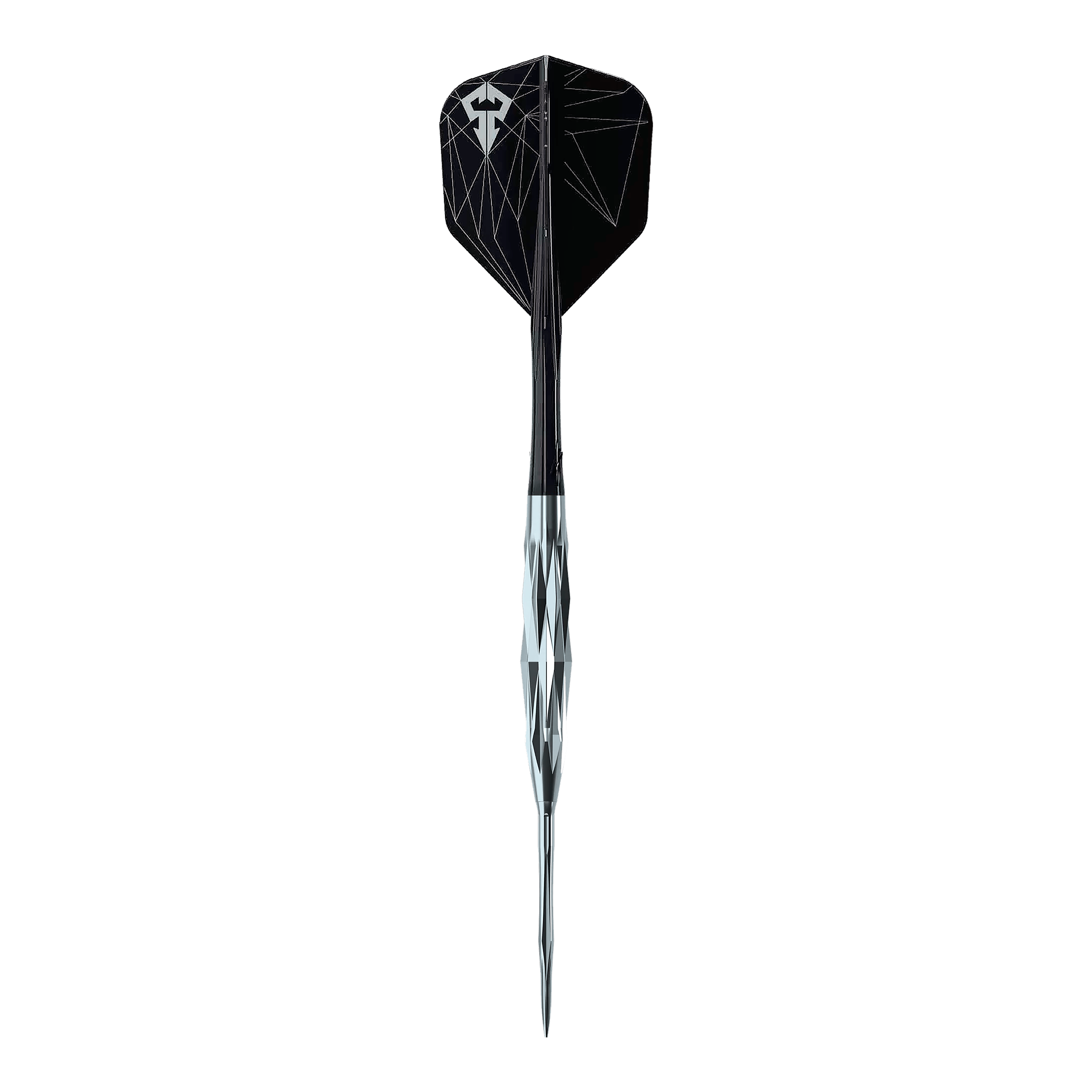 Das Bild zeigt die Caliburn Starships Series Hyperion Steeldarts mit einem Gewicht von 22 Gramm. Diese Darts bieten eine hochwertige Verarbeitung.