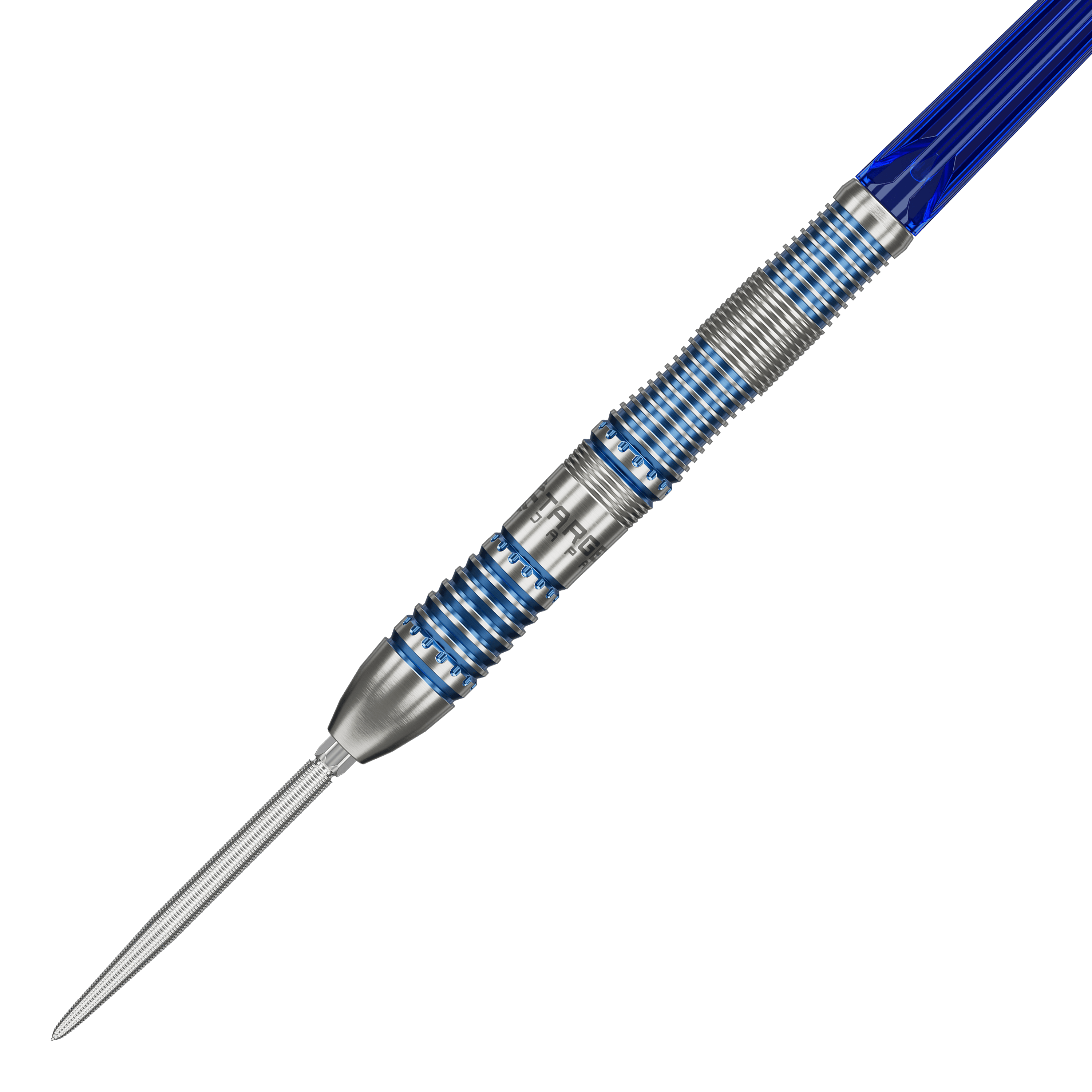 Freccette in acciaio con punta svizzera Target Japan Mizu Series 02 Auf dem Bild sind die Target Japan Mizu Series 02 Swiss Point Steeldarts zu sehen. Diese Darts stammen aus der Mizu Serie von Target.