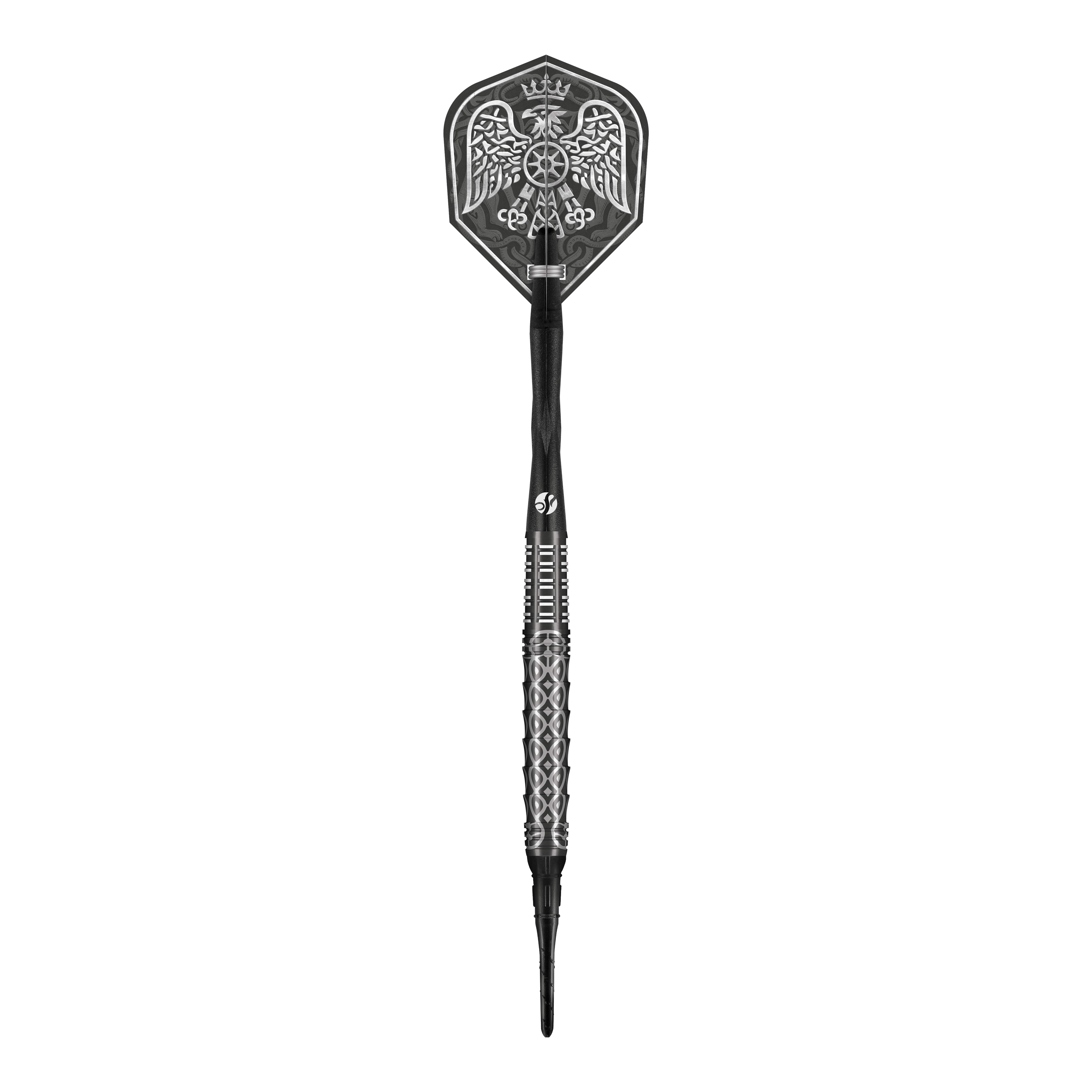 Freccette morbide Shot Goths Wulfaz - 20 g Das Bild zeigt die Shot Goths Wulfaz Softdarts mit 20g Gewicht. Die Darts sind speziell für Softdartspiele entworfen.