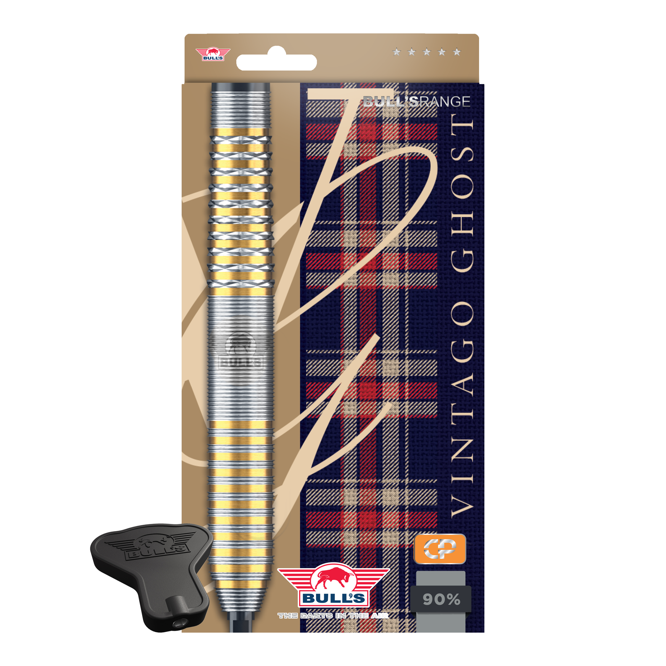 Freccette in acciaio convertibili Bulls NL Vintage Ghost Zu sehen ist das Produkt Bulls NL Vintago Ghost Convertible Points Steeldarts. Die Darts zeichnen sich durch ihre Wandelbarkeit und Präzision aus.