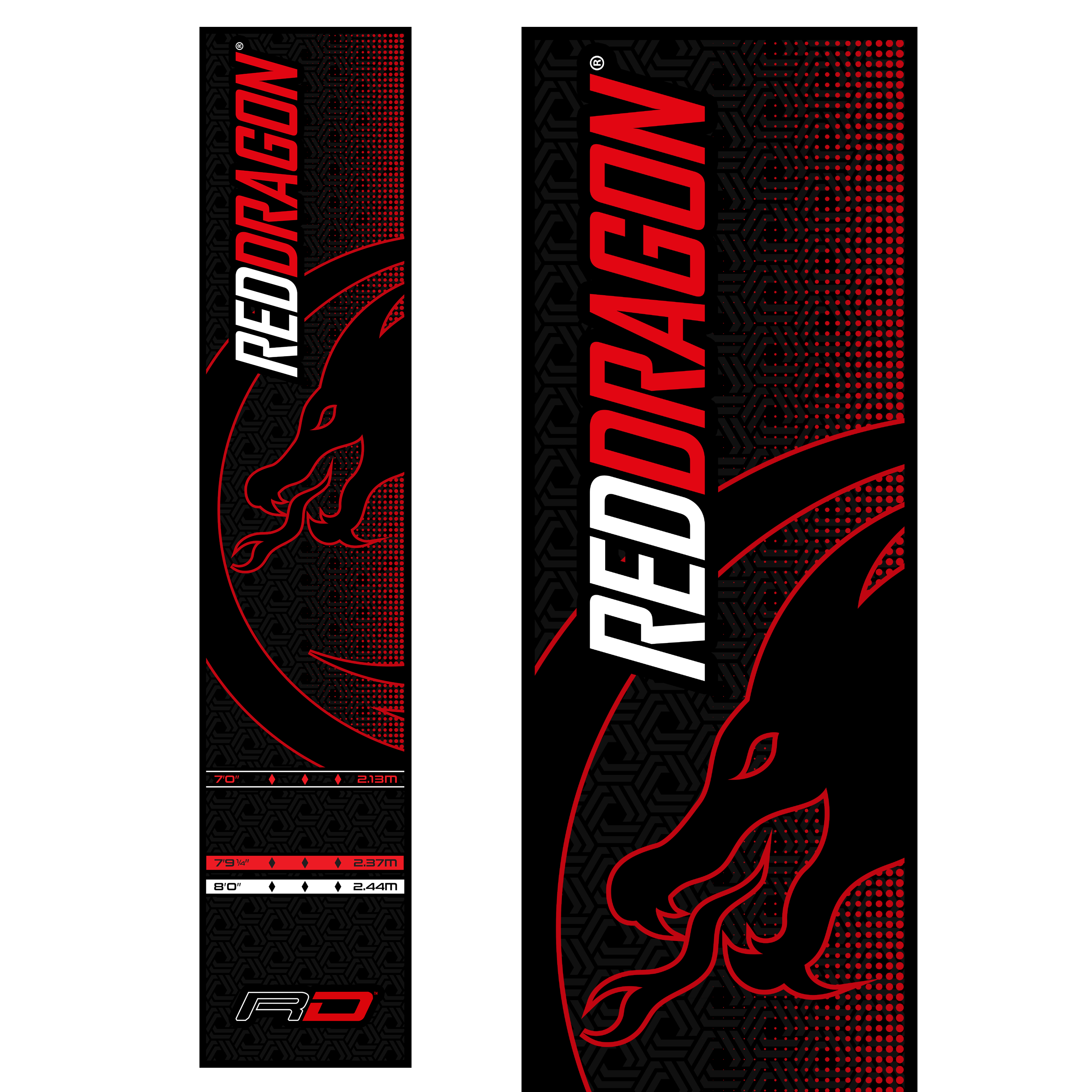 Tappeto per freccette Red Dragon Soft-Feel Dart Mat 2024