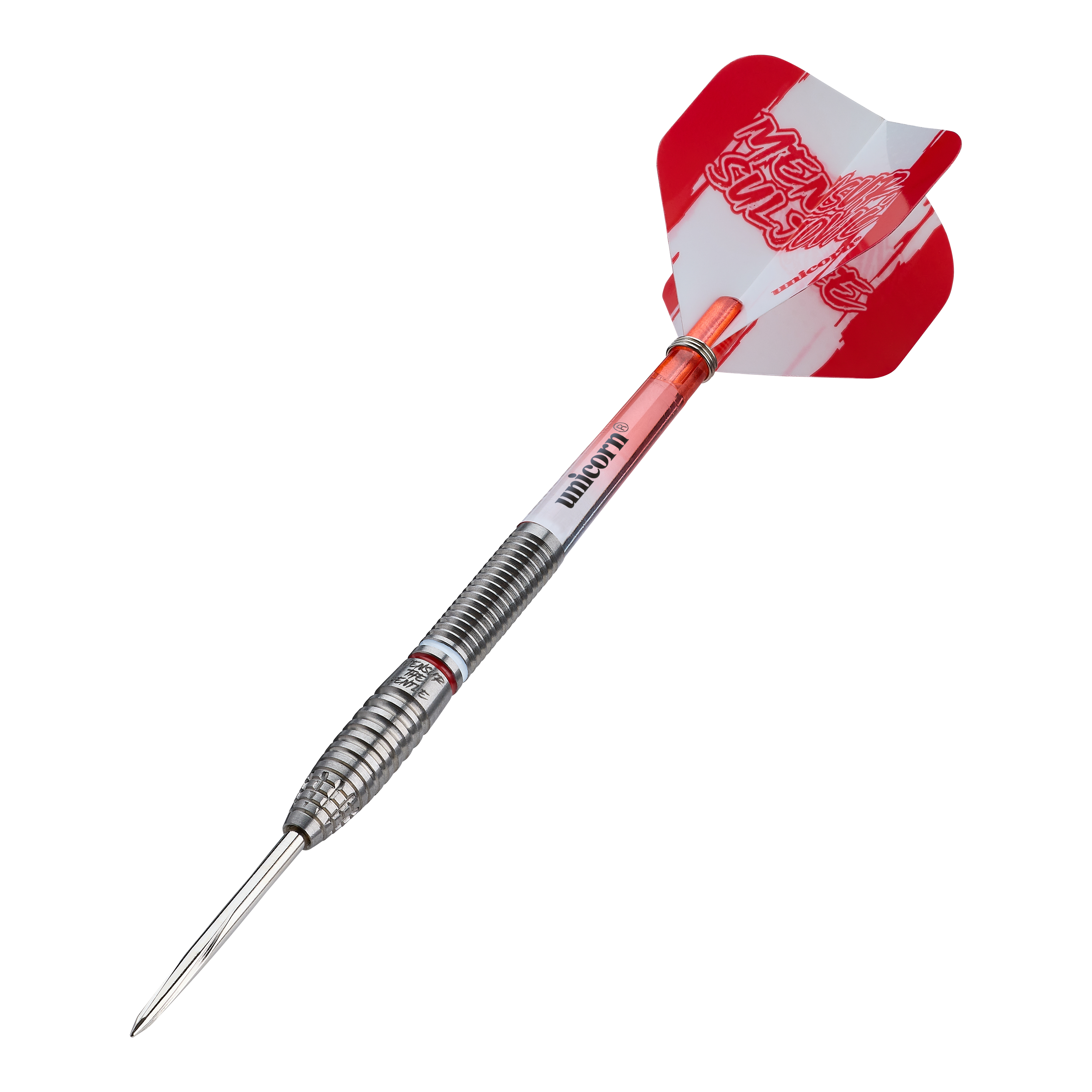 Unicorn Scale Suljovic The Gentle Steeldarts - 23 g Dieses Bild zeigt die Unicorn Mensur Suljovic The Gentle Steeldarts - 23g. Die Darts sind ein hochwertiges Produkt für Dartspieler.