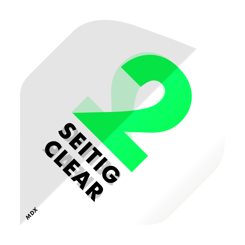 MD-650_2-Seitig_Bedruckte_Clear_Flights_Logo_oder_Bilddruck_1 10 Satz Bedruckte Clear Flights 2-Seitig mit Logo oder Bilddruck - MDX. Die Flights liegen sortiert.