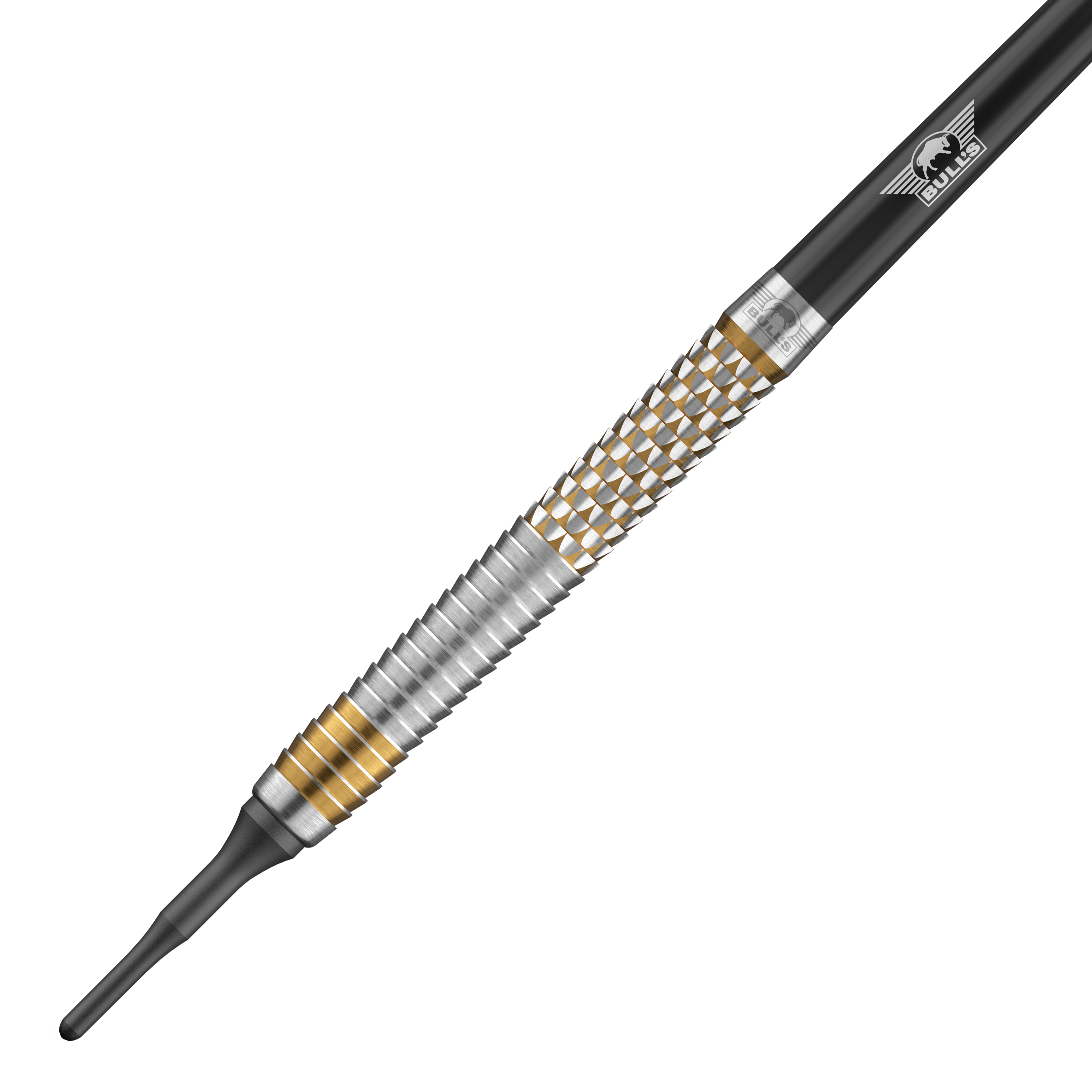 Freccette morbide Bulls NL Vintage Shark - 18 g Bulls NL Vintago Shark Softdarts - 18g sind auf dem Bild zu erkennen. Diese Darts sind für den Softdartbereich gemacht.