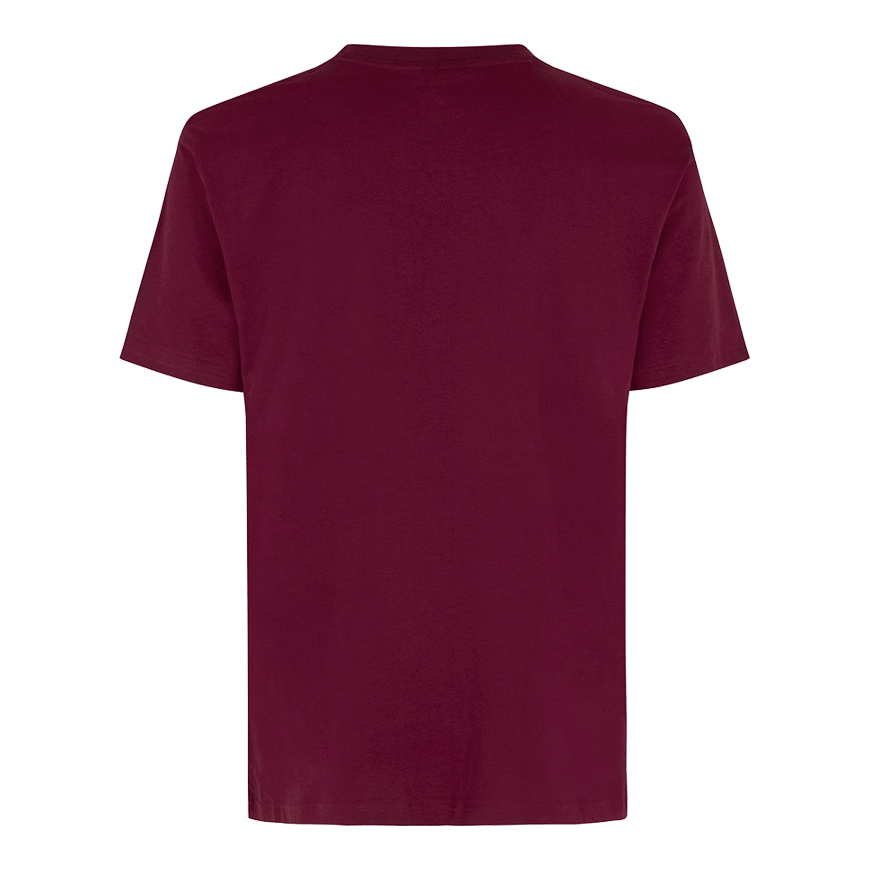 T-shirt Barili e Alberi - Rosso Bordeaux