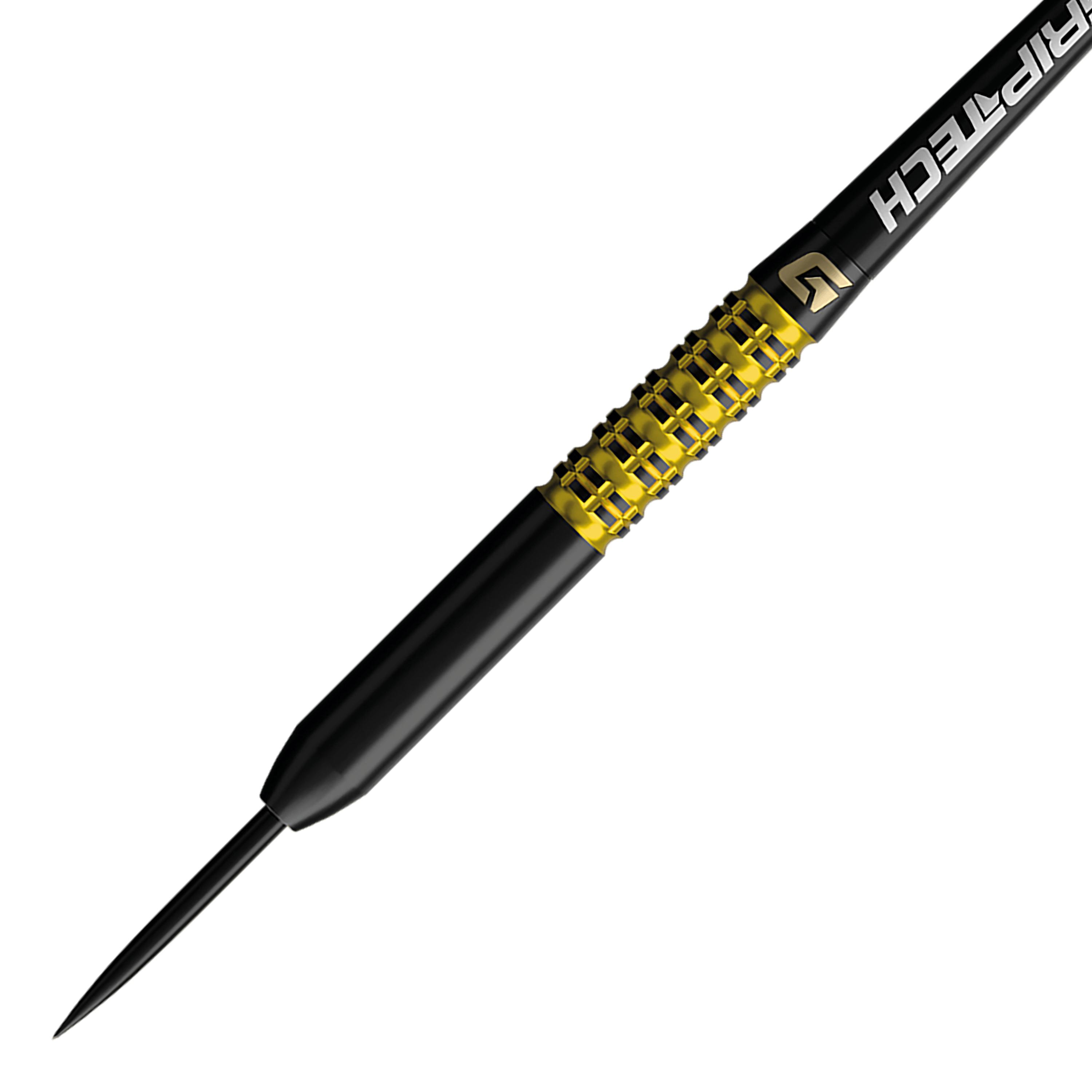 Freccette in acciaio al tungsteno giallo GOAT Athlete Abgebildet ist ein gelber Tungsten-Steeldart. Der Dateiname lautet 'GD7000770 GOAT Athlete Yellow Tungsten Steeldarts 2'.