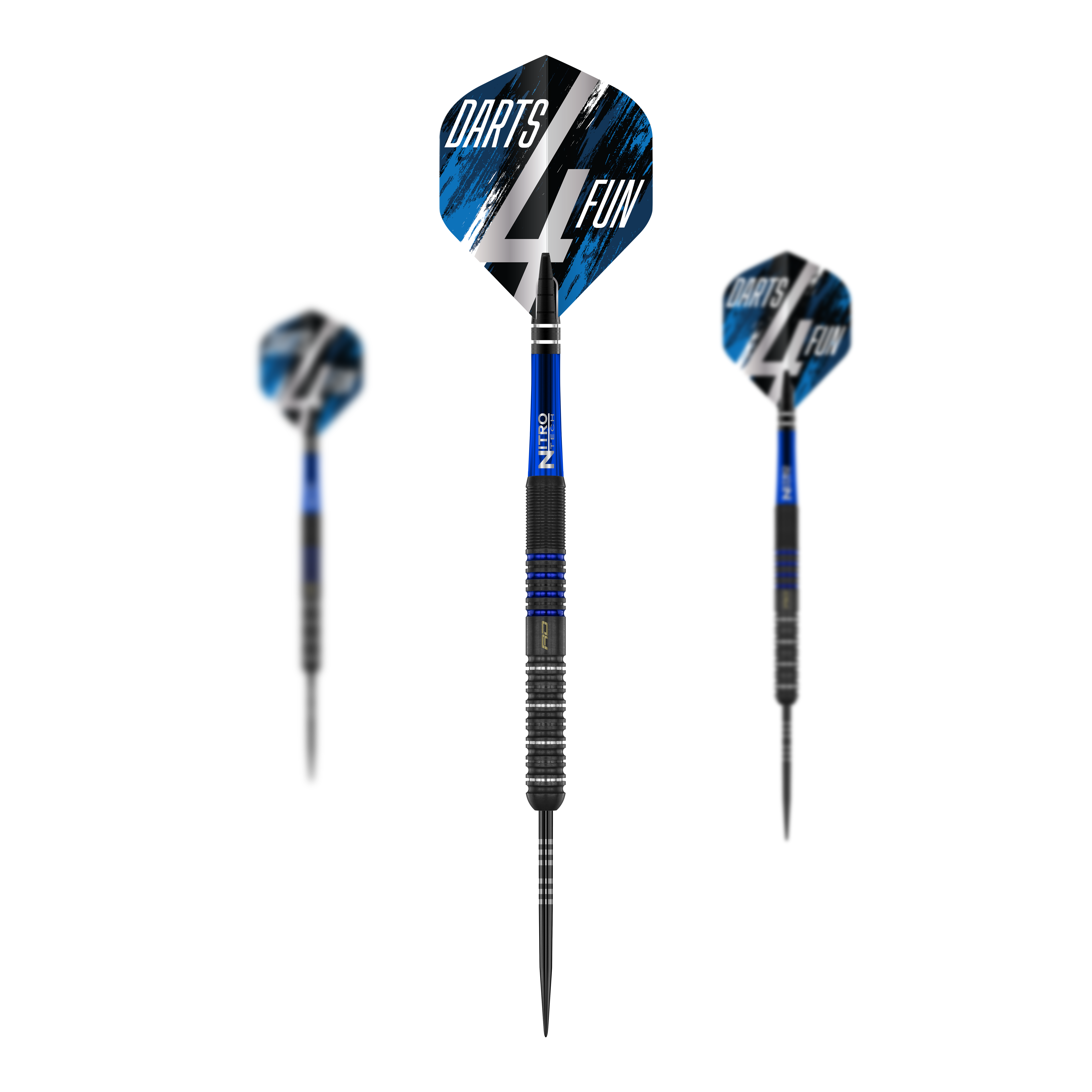 Freccette in acciaio Red Dragon David Williams V1 - 23 g Das Bild zeigt das Set Red Dragon David Williams V1 Steeldarts - 23g. Es sind mehrere Steeldarts im Set abgebildet.